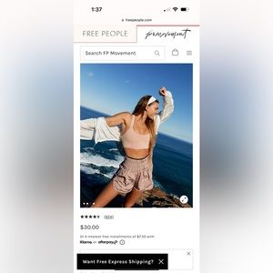 Free people the way home shorts